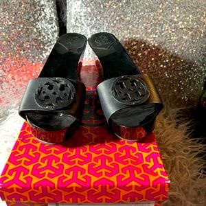 Tori Burch Miller 80MM Platform Slide (Sold) No longer Available